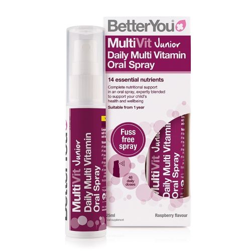 Zobrazit detail výrobku Better You MultiVit Junior orální sprej 25 ml + 2 měsíce na vrácení zboží