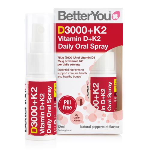 Zobrazit detail výrobku Better You Vitamín D+ K2 orální sprej 12 ml