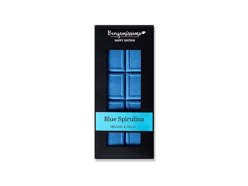 Bio Benjamin Čokoláda Modrá spirulina BIO 60 g