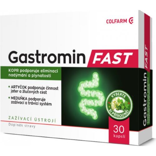 Colfarm Gastromin Fast 30 kapslí