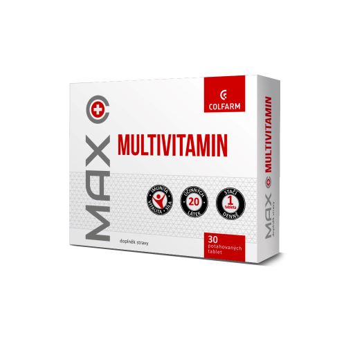Zobrazit detail výrobku Colfarm MAX Multivitamin 30 tablet