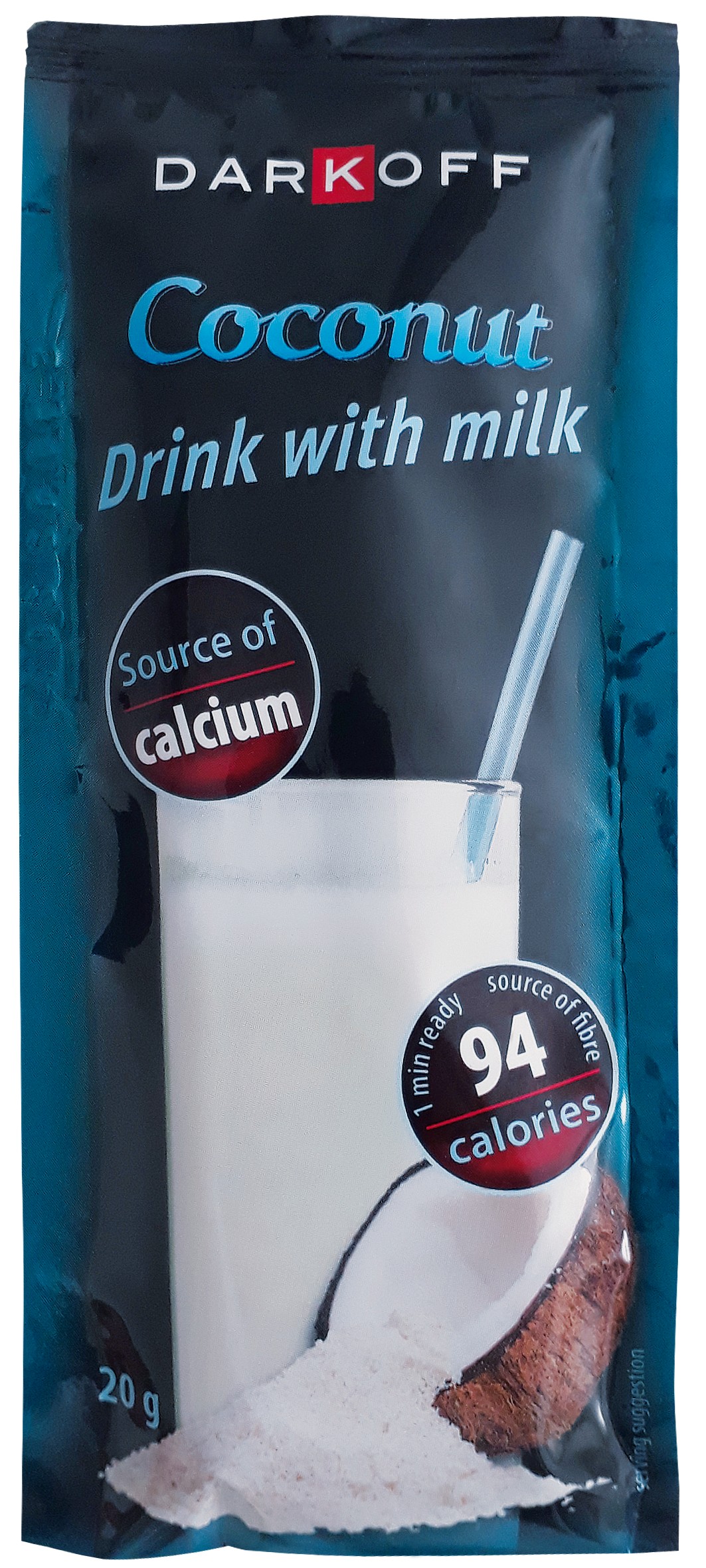 Darkoff Kokosový mléčný nápoj 10 x 20 g