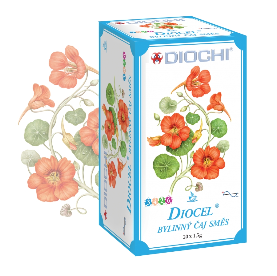 Zobrazit detail výrobku Diochi Diocel bylinný čaj 20 ks + 2 měsíce na vrácení zboží