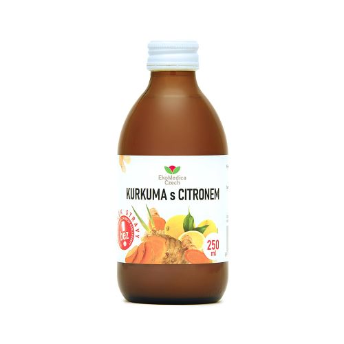 Zobrazit detail výrobku EkoMedica Czech Kurkuma s citronem 250 ml
