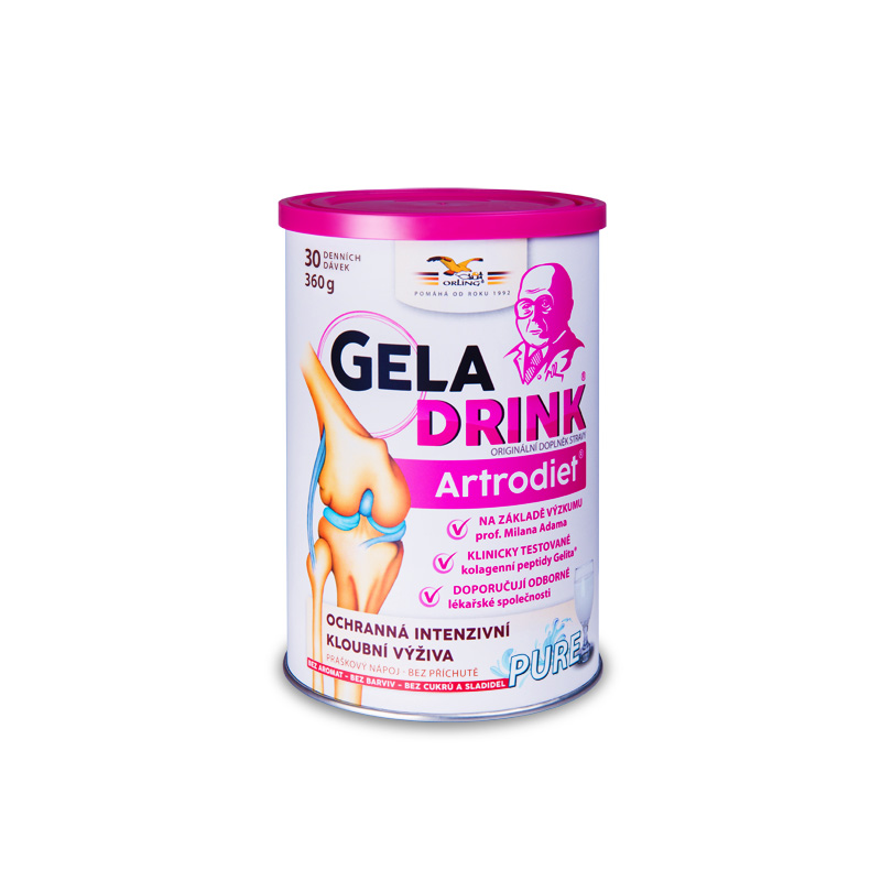 Zobrazit detail výrobku Geladrink Artrodiet Pure práškový nápoj 360 g