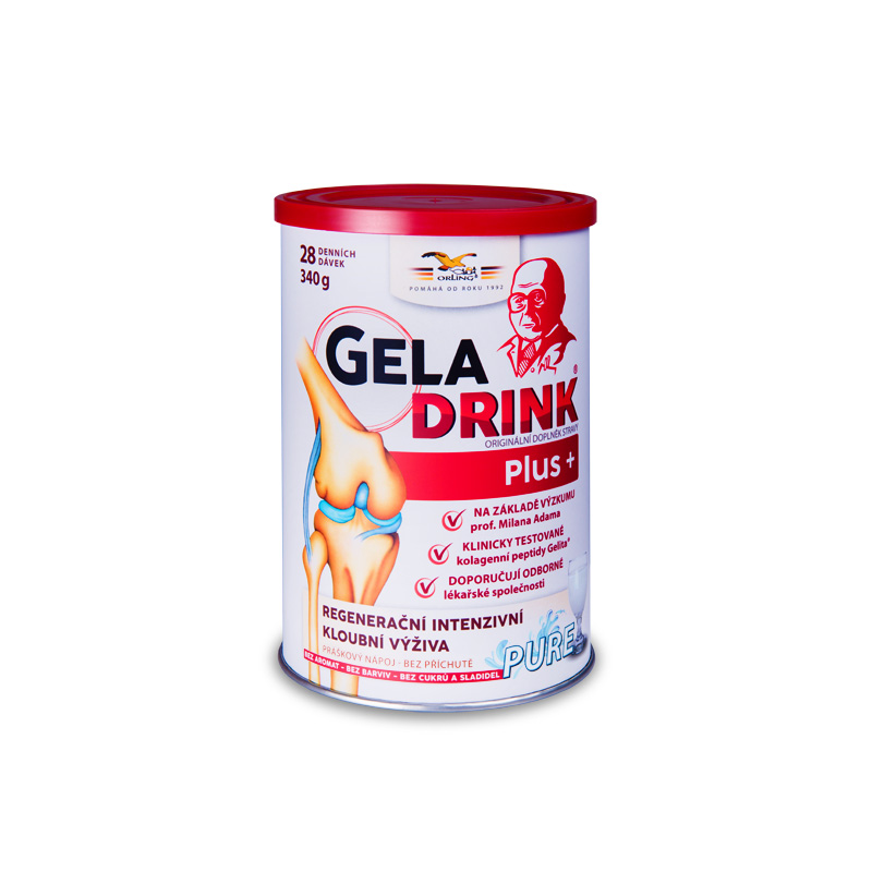 Zobrazit detail výrobku Geladrink Plus Pure práškový nápoj 340 g