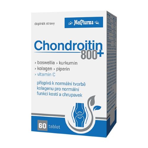 Zobrazit detail výrobku MedPharma Chondroitin 800+ 60 tablet + 2 měsíce na vrácení zboží