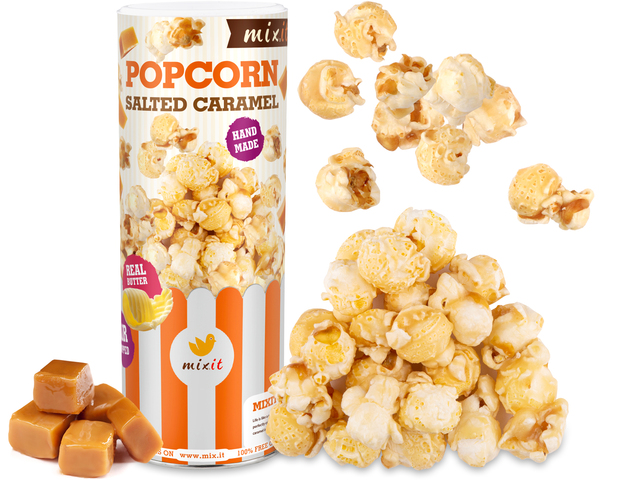 Zobrazit detail výrobku Mixit Popcorn - slaný karamel 250 g