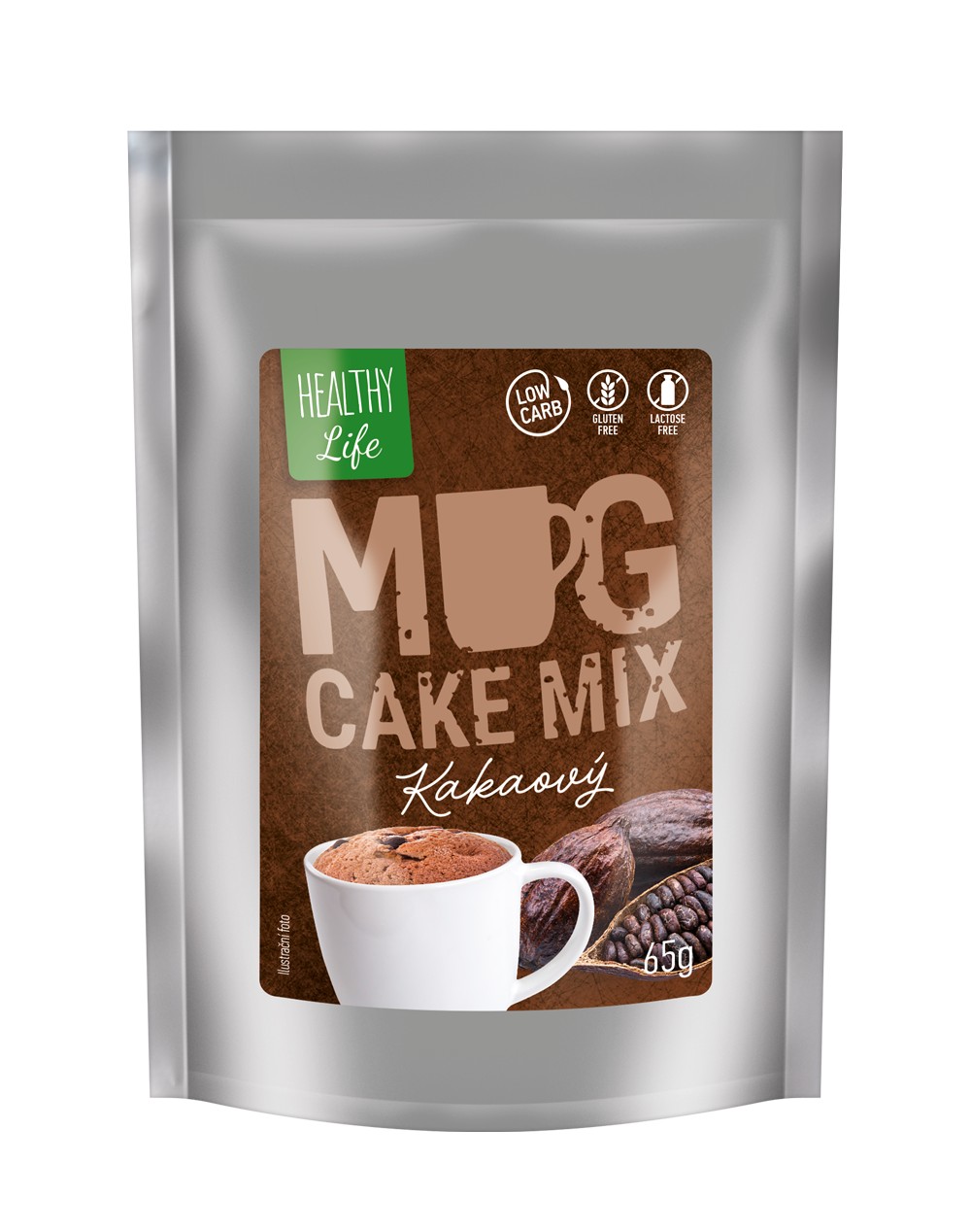 MKM pack Low carb mug cake kakaový 65 g