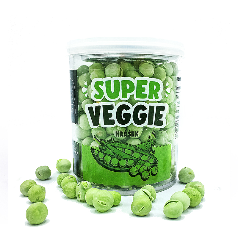 Zobrazit detail výrobku Natu Super Veggie zelený hrášek 40 g Zobrazit detail výrobku Natu Super Veggie zelený hrášek 40 g
