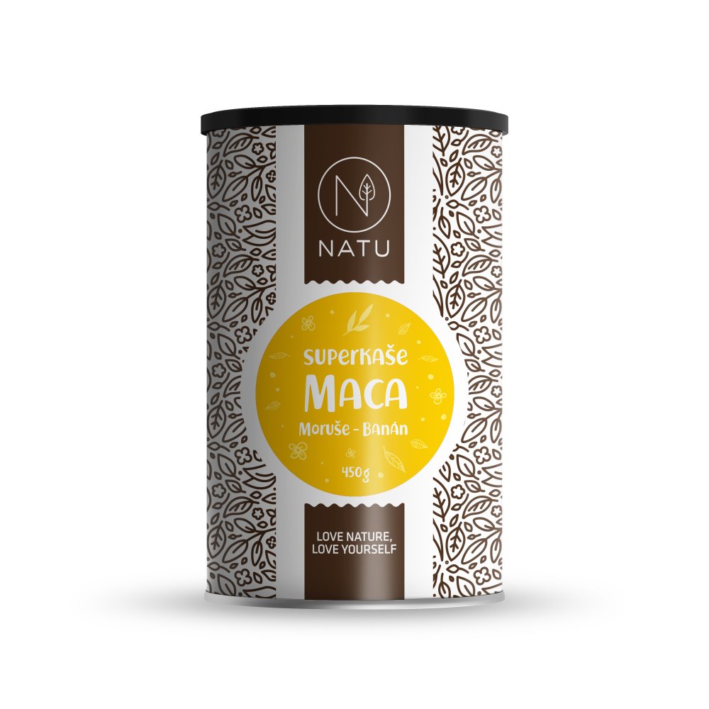 Zobrazit detail výrobku Natu Superkaše Maca s moruší a banánem 450 g Zobrazit detail výrobku Natu Superkaše Maca s moruší a banánem 450 g