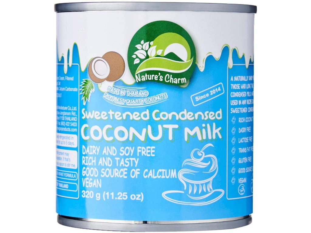Nature`s Charm Slazené kokosové kondenzované mléko 320 g