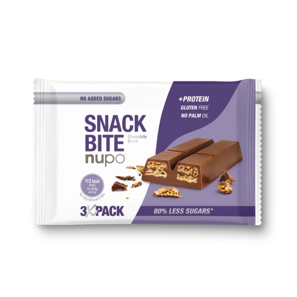 Zobrazit detail výrobku NUPO Čokoládová oplatka Snack bite 3 ks