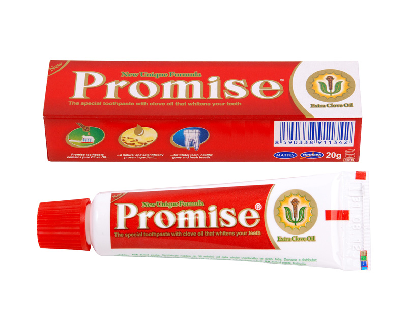 Promise Zubní pasta cestovní balení 20 g