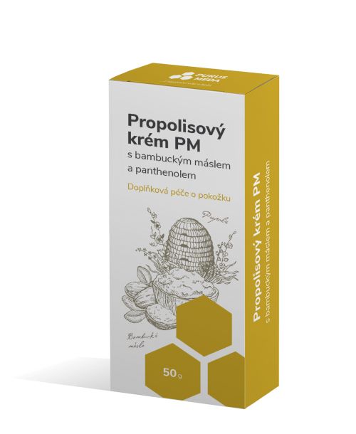 Purus Meda Propolisový krém PM s bambuckým máslem a panthenolem 50 g