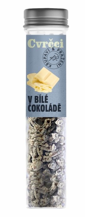 Zobrazit detail výrobku SENS Křupaví cvrčci v bílé čokoládě 20 g + 2 měsíce na vrácení zboží Zobrazit detail výrobku SENS Křupaví cvrčci v bílé čokoládě 20 g + 2 měsíce na vrácení zboží