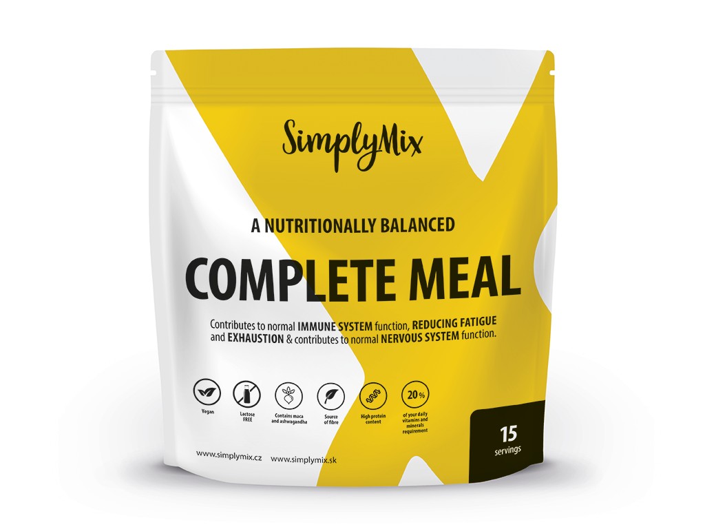 Zobrazit detail výrobku SimplyMix Nutriční koktejl 15 porcí 1380 g