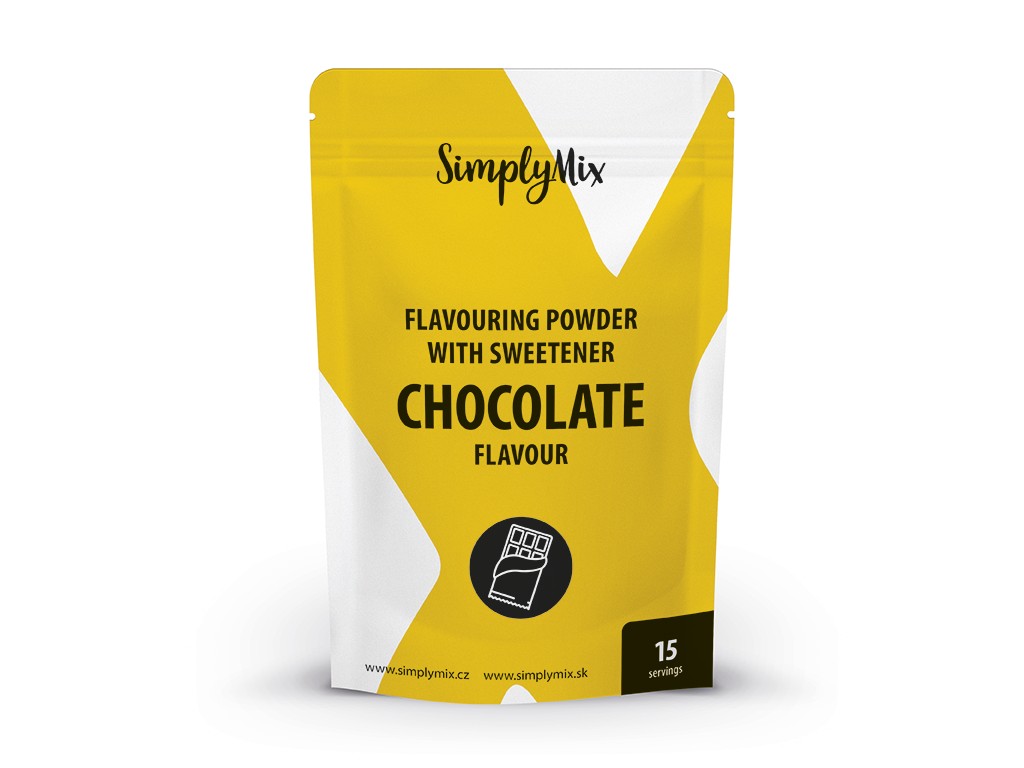 Zobrazit detail výrobku SimplyMix Příchuť ke koktejlu čokoláda 45 g