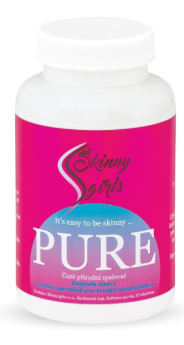 Zobrazit detail výrobku Skinny girls PURE - přírodní spalovač tuků 90 tobolek