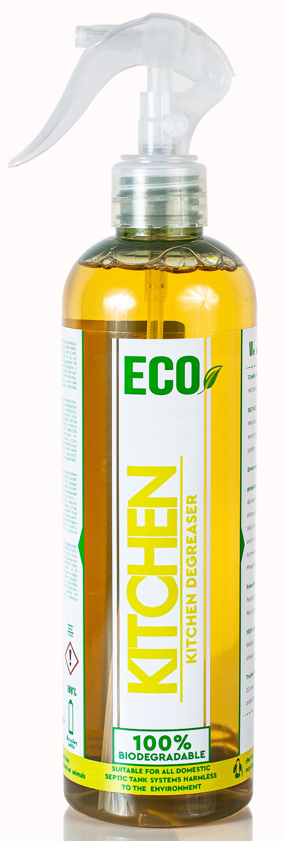 Zobrazit detail výrobku Tenzi Prostředek pro čištění kuchyní Eco Kitchen 450 ml + 2 měsíce na vrácení zboží