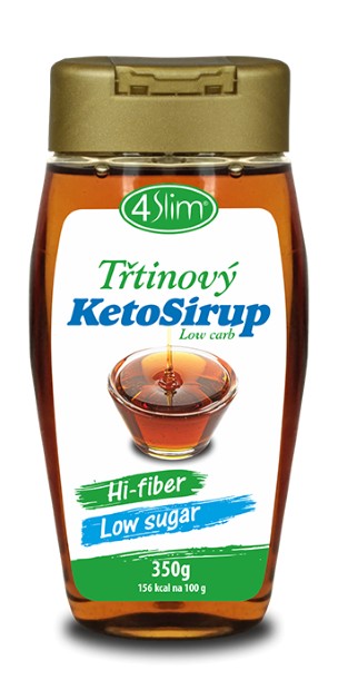 Zobrazit detail výrobku 4Slim Třtinový keto sirup 350 g Zobrazit detail výrobku 4Slim Třtinový keto sirup 350 g