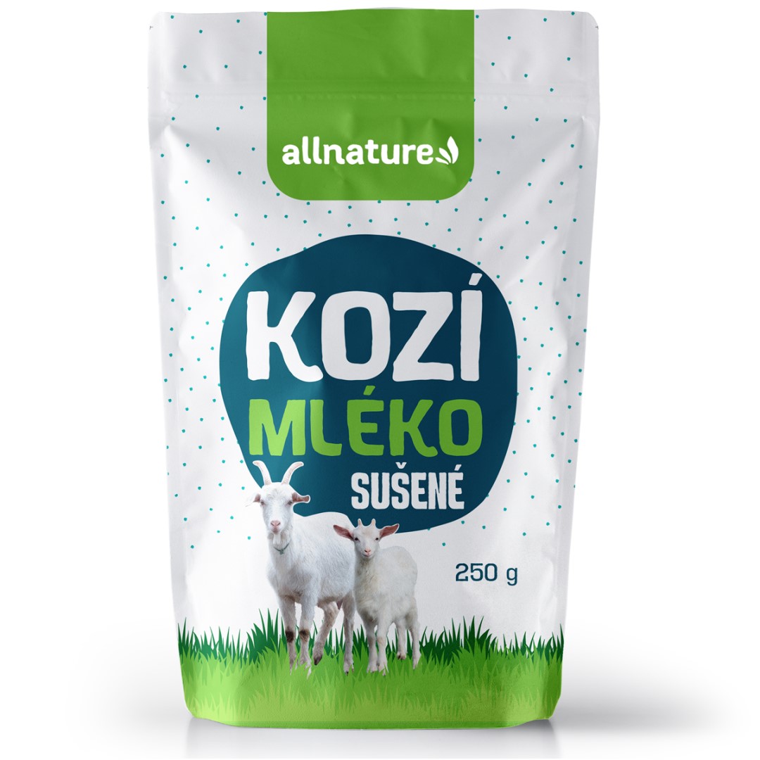 Zobrazit detail výrobku Allnature Kozí sušené mléko 250 g