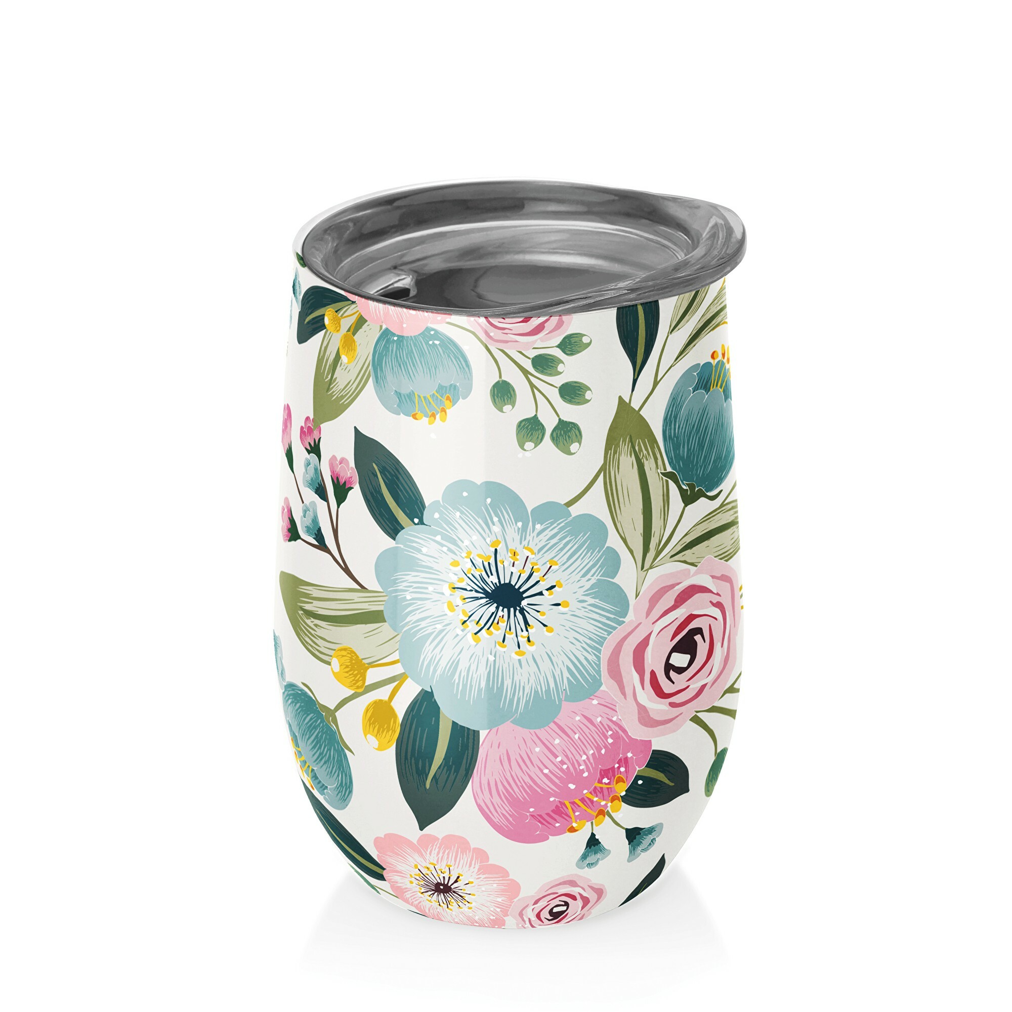 Zobrazit detail výrobku Bioloco Nerezový designový hrnek Pastel flowers 420 ml Zobrazit detail výrobku Bioloco Nerezový designový hrnek Pastel flowers 420 ml