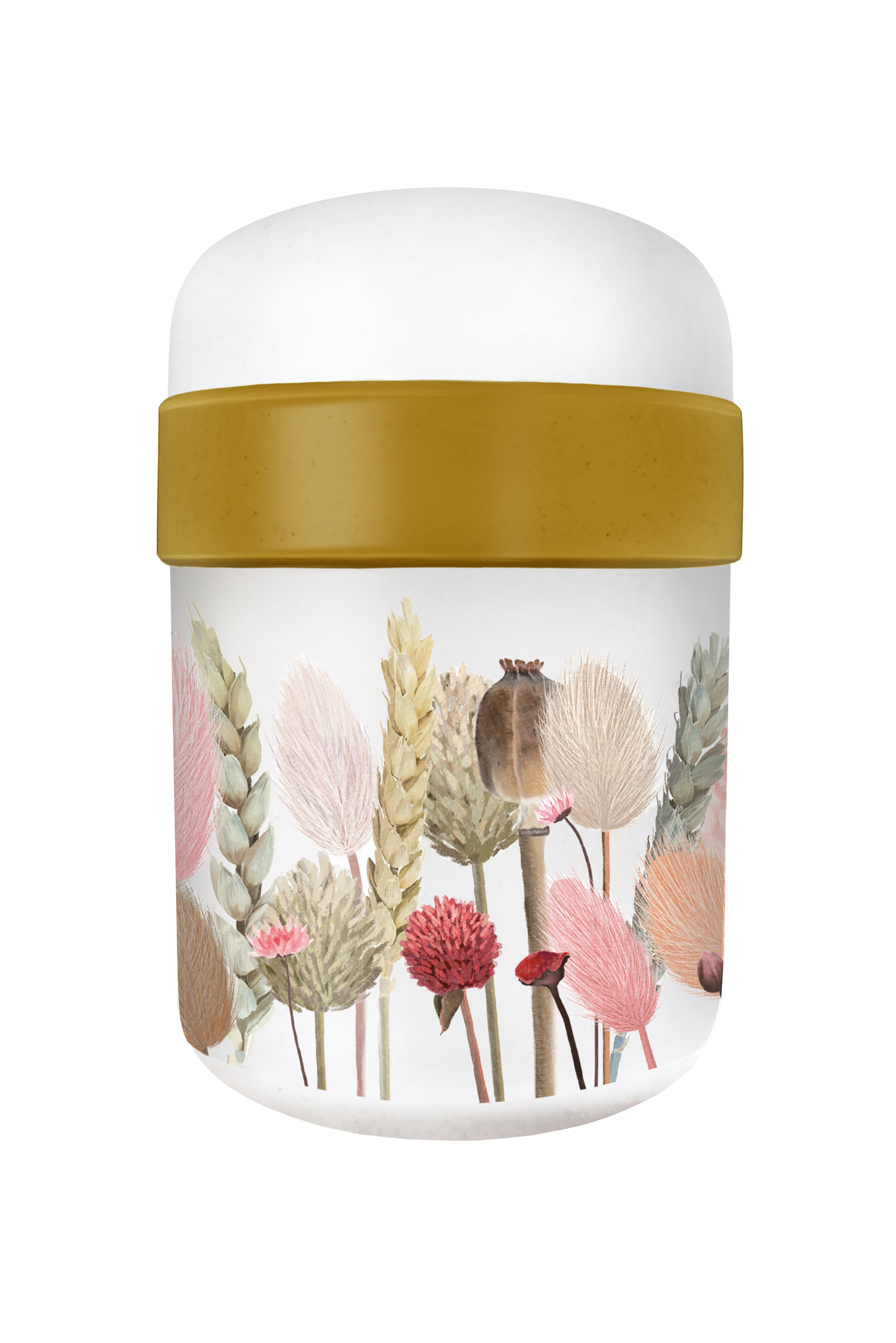 Zobrazit detail výrobku Bioloco Ekologický dvoupatrový svačinový box Sušené květy