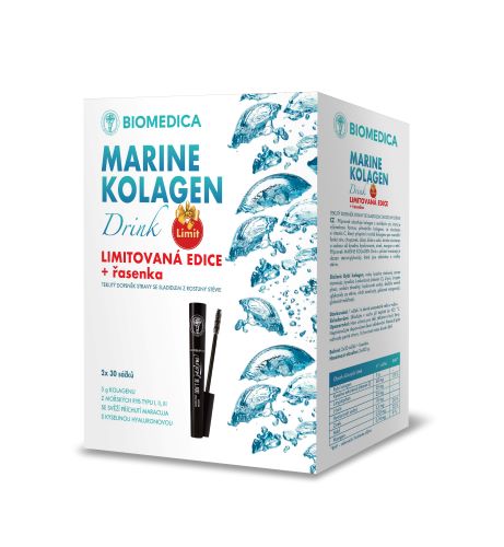 Zobrazit detail výrobku Biomedica Marine kolagen drink 2 x 30 sáčků s dárkem