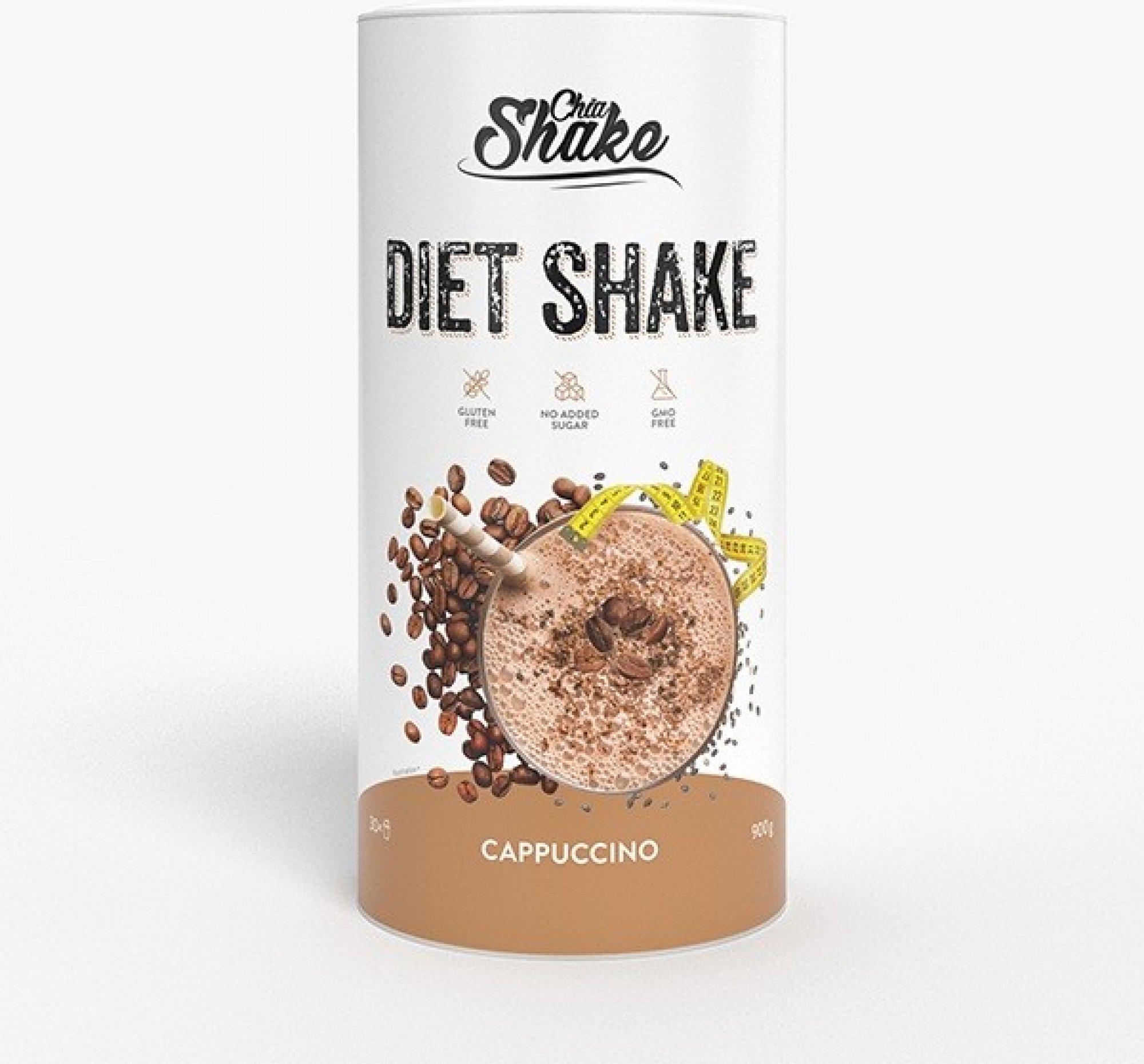 Chia Shake Dietní koktejl - cappuccino 900 g