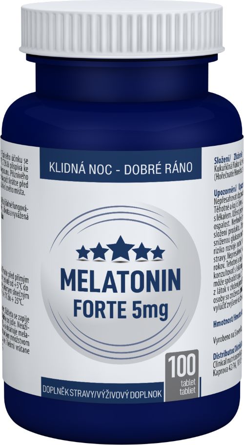Clinical Melatonin Forte 5 mg 100 tablet