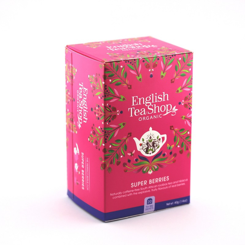 Zobrazit detail výrobku English Tea Shop Čaj super ovoce 20 sáčků