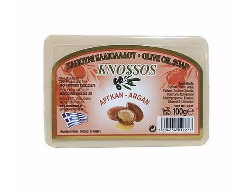 Knossos Olivové mýdlo s arganovým olejem 100 g