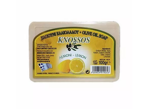 Knossos Olivové mýdlo s citronem 100 g