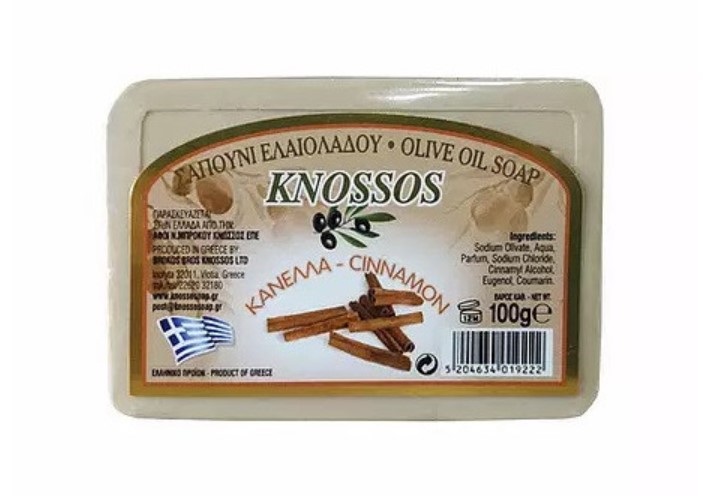 Knossos Olivové mýdlo se skořící 100 g