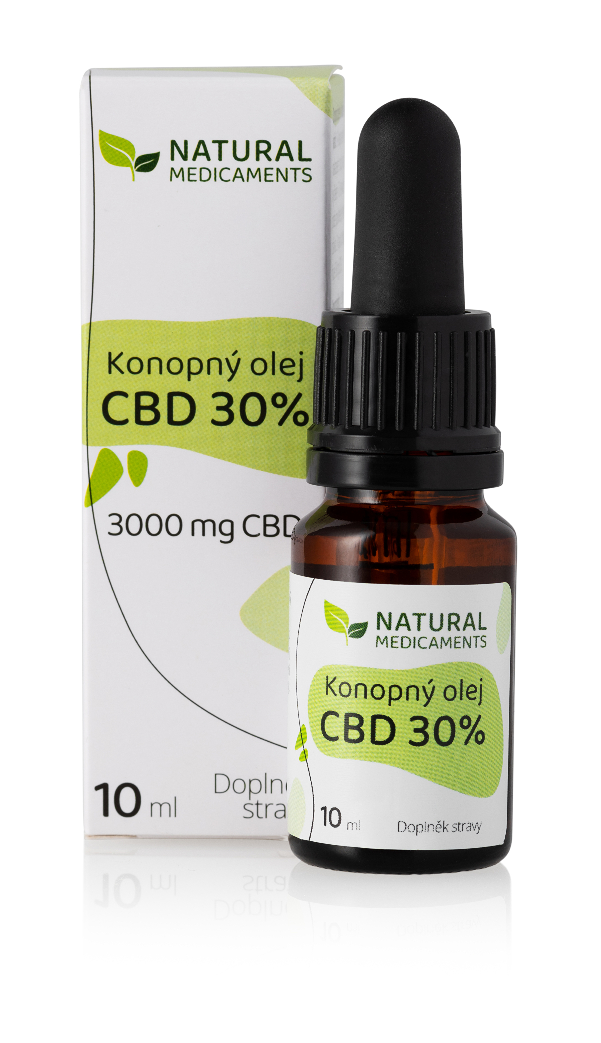 Zobrazit detail výrobku Natural Medicaments Konopný olej CBD 30% 10 ml