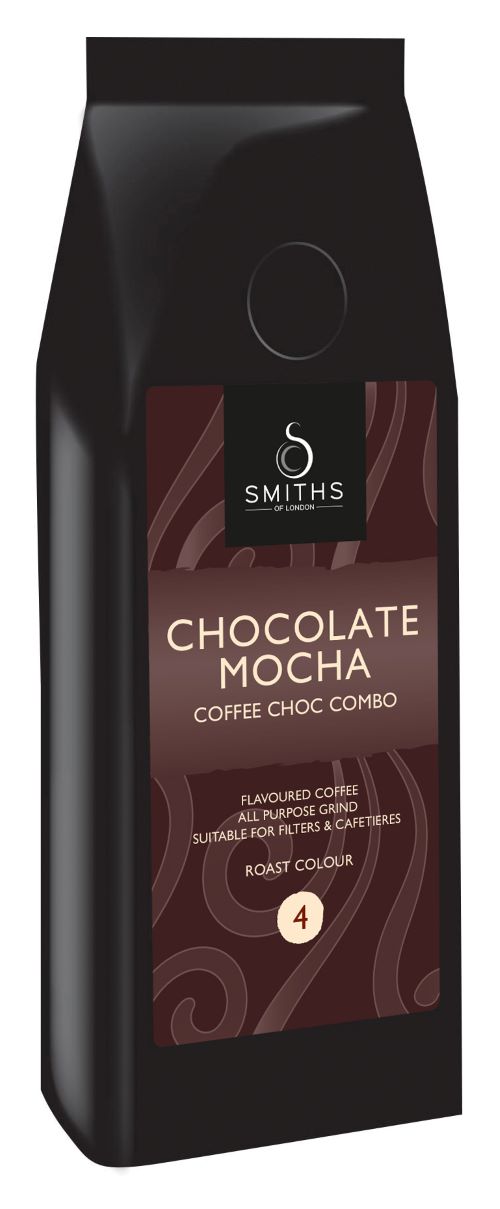 Smiths of London Ochucená káva Čokoláda a Moka 227 g