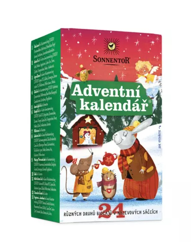 Zobrazit detail výrobku Sonnentor Adventní kalendář čajů 24 sáčků BIO
