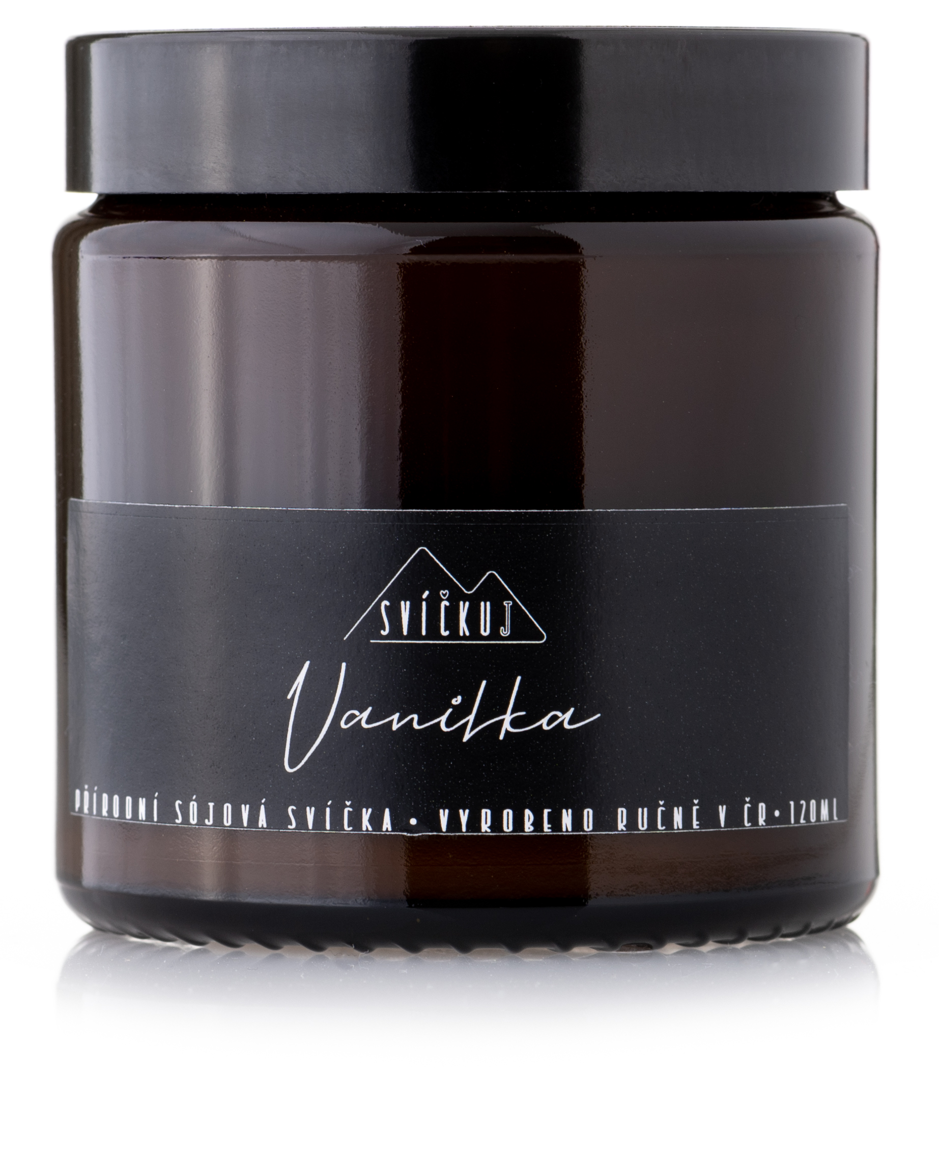 Zobrazit detail výrobku Svíčkuj Přírodní svíčka Vanilka 120 ml Zobrazit detail výrobku Svíčkuj Přírodní svíčka Vanilka 120 ml