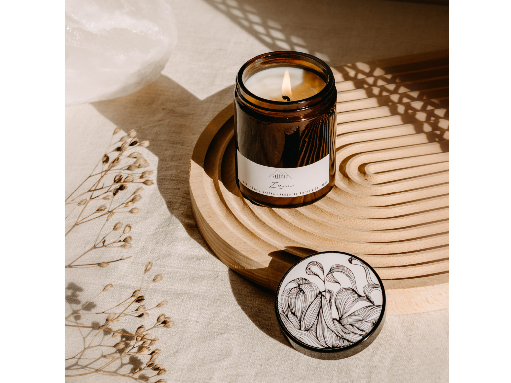 Zobrazit detail výrobku Svíčkuj Přírodní svíčka Zen 180 ml Zobrazit detail výrobku Svíčkuj Přírodní svíčka Zen 180 ml