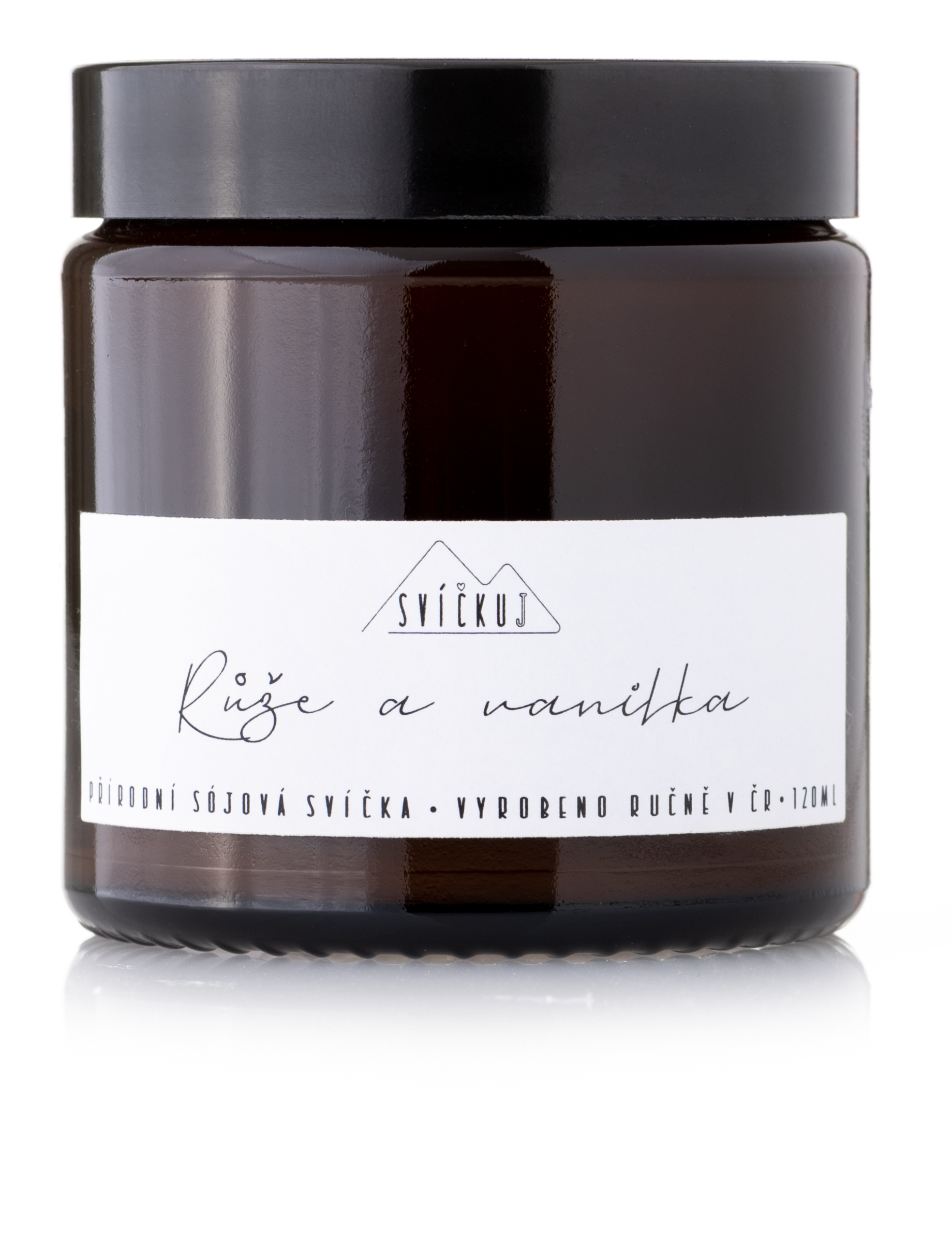 Svíčkuj Růže a vanilka 120 ml