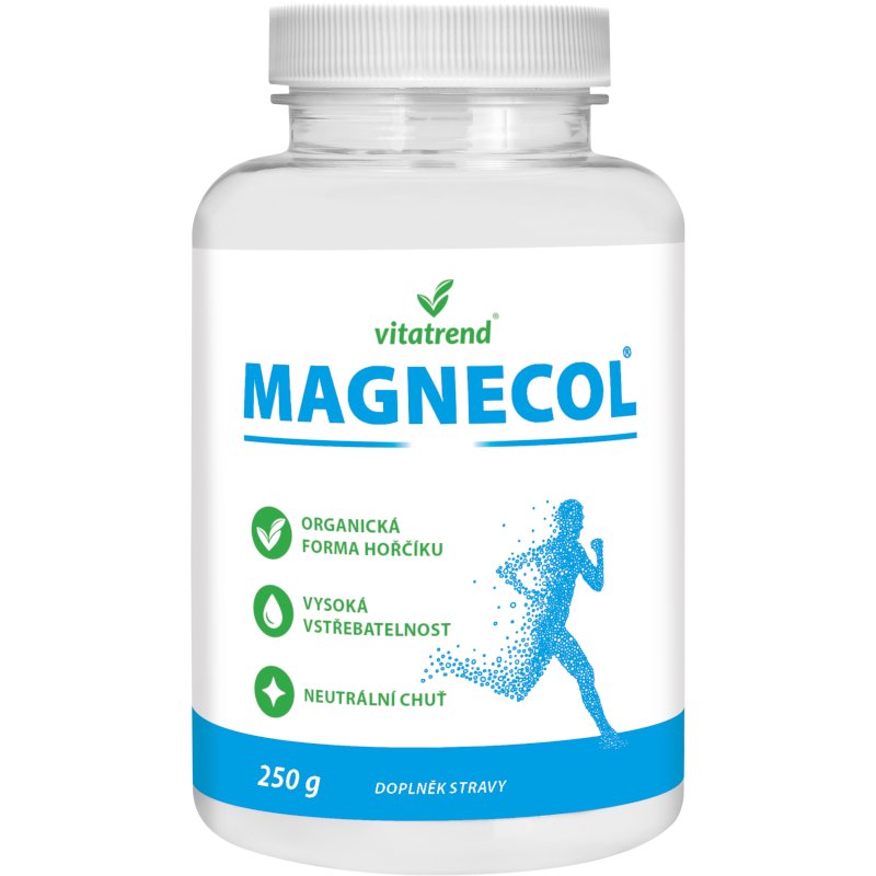 Vitatrend Magnecol, organická forma hořčíku - dóza 170 g