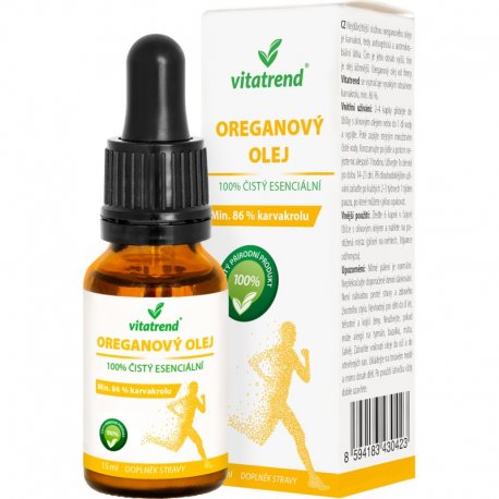 Zobrazit detail výrobku Vitatrend Oreganový olej 100% čistý 15 ml