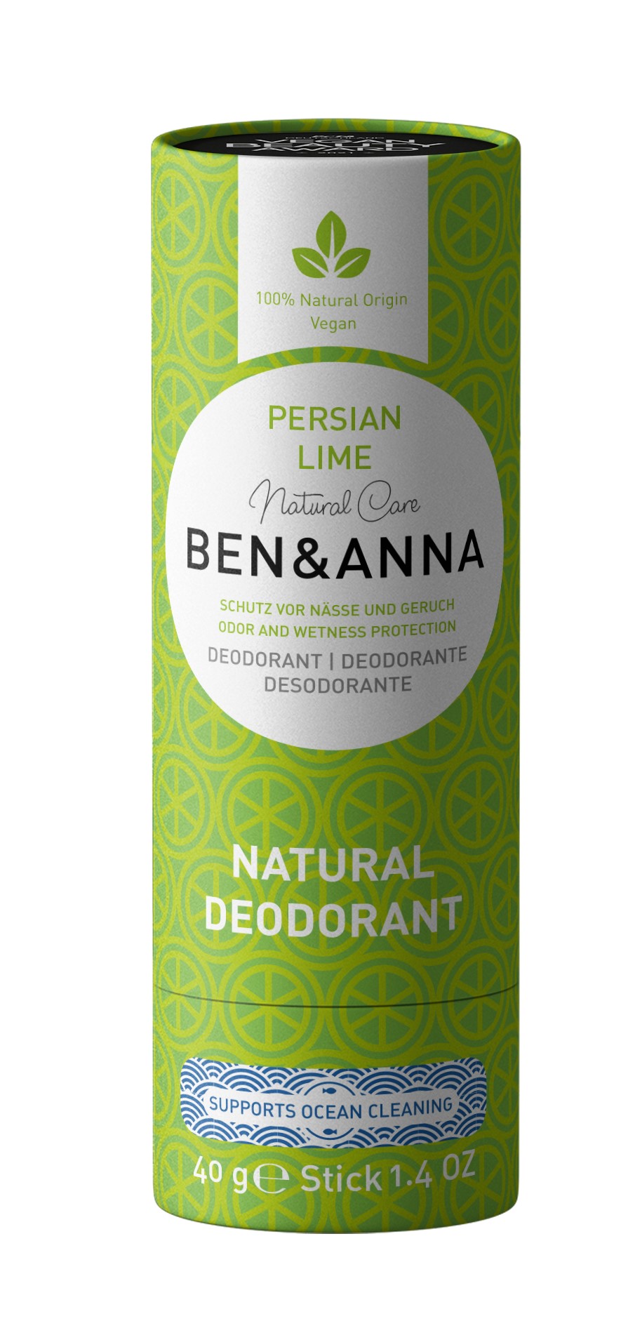 BEN & ANNA Tuhý deodorant Persian Lime 40 g