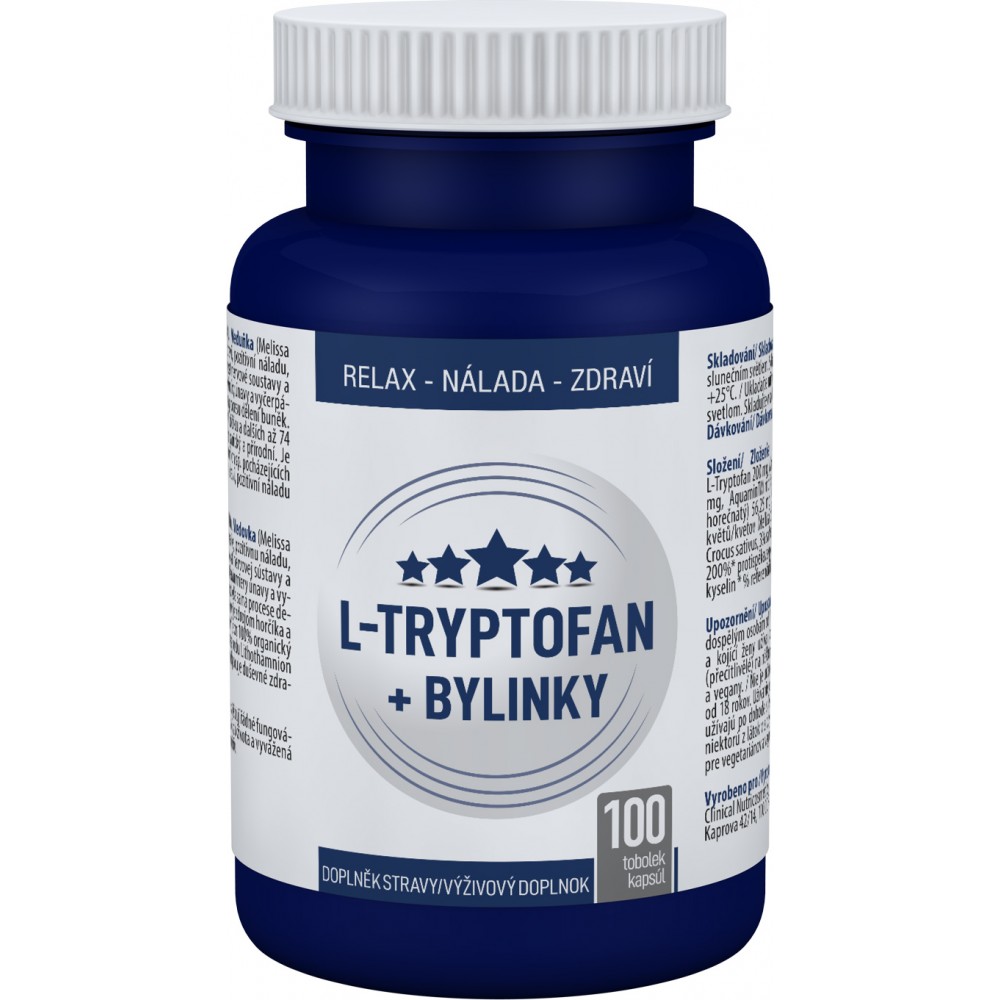 Clinical L-Tryptofan bylinky 100 tobolek