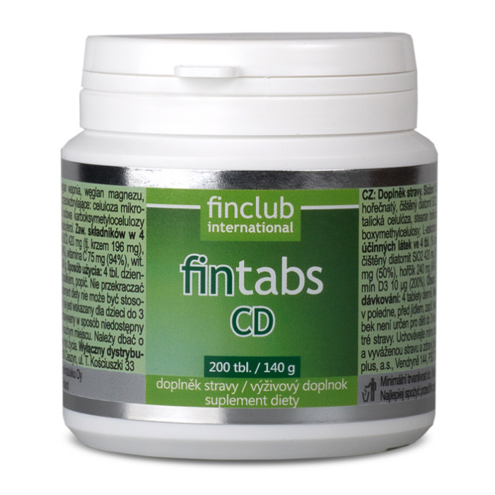 Zobrazit detail výrobku Finclub Fintabs CD 200 tbl.