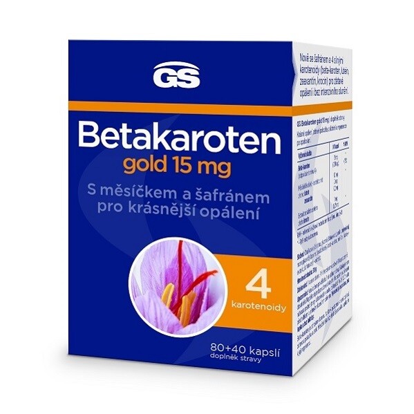 Zobrazit detail výrobku GreenSwan GS Betakaroten gold 15 mg 30 kapslí