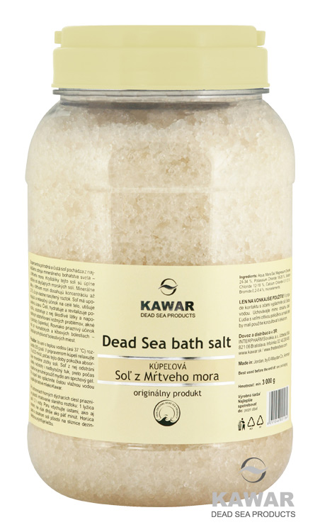 Zobrazit detail výrobku Kawar Koupelová sůl z Mrtvého moře 2000 g