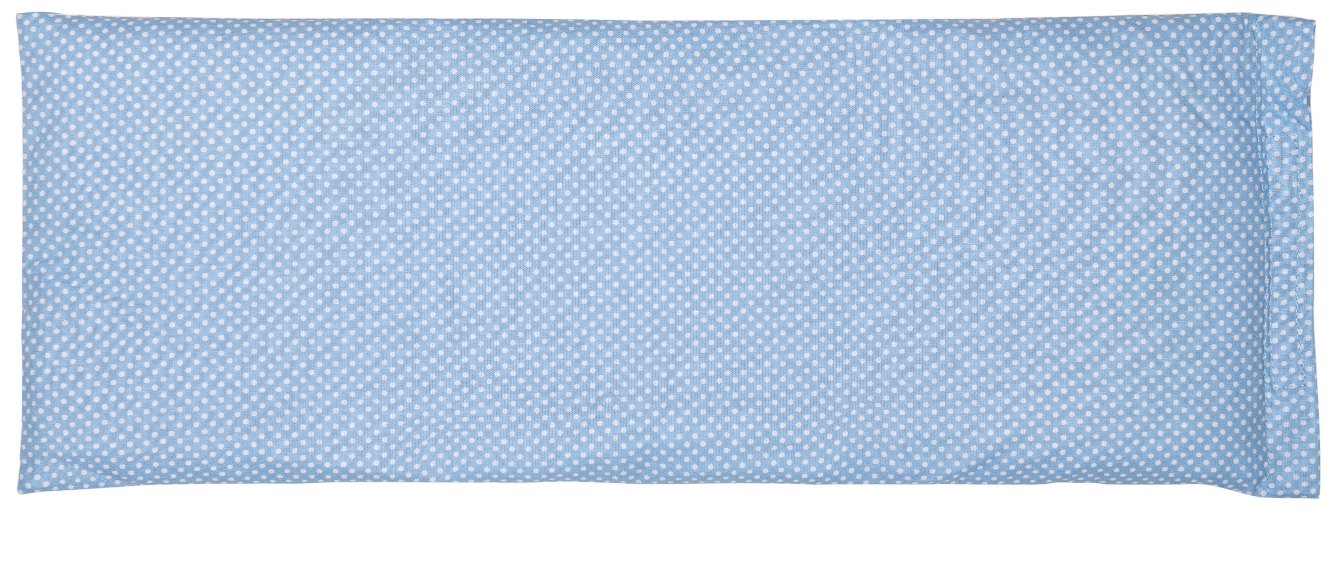 Zobrazit detail výrobku Martinková Eva Nahřívací polštářek bederní - pánský - světle modrý puntík