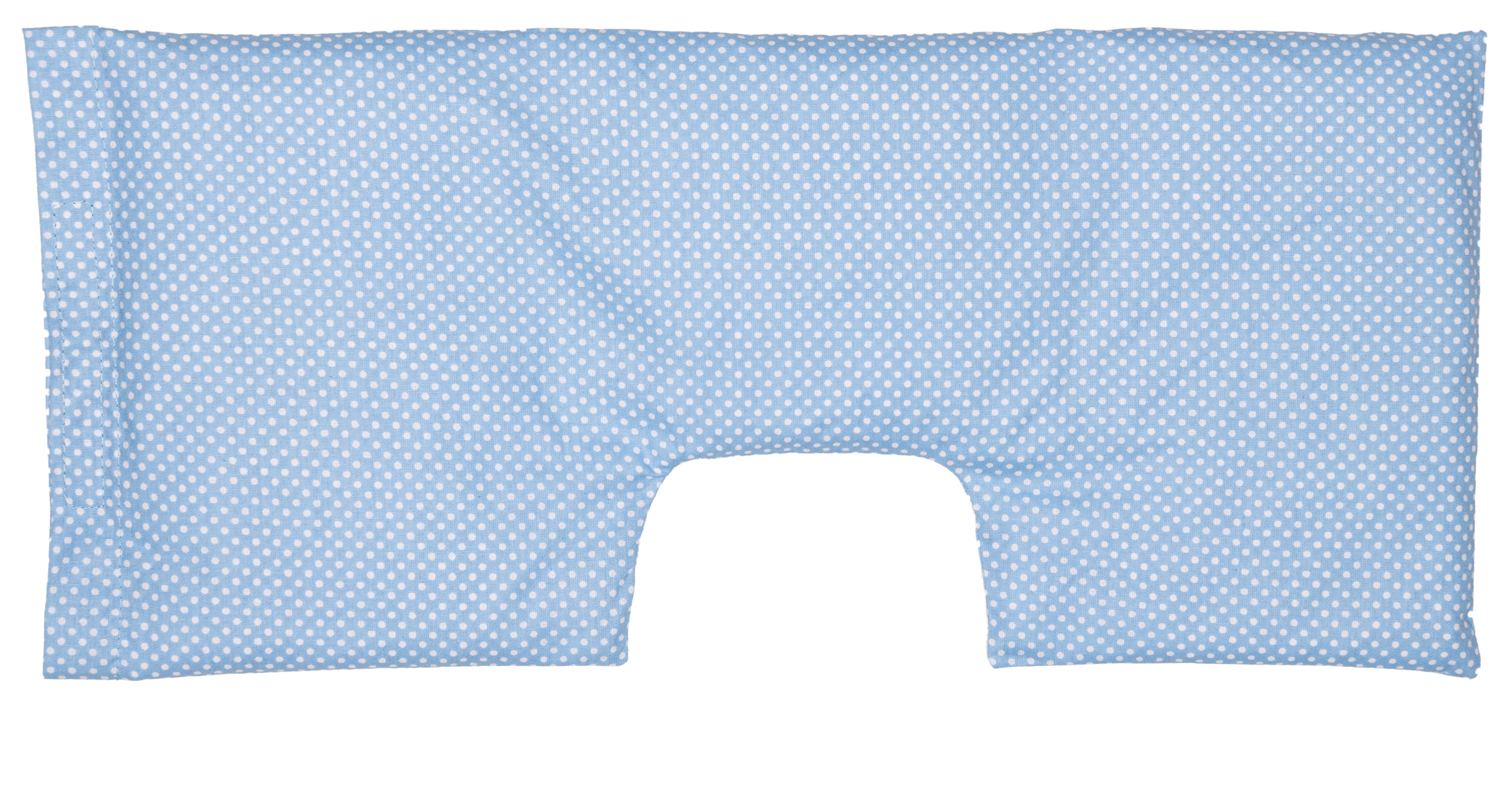Zobrazit detail výrobku Martinková Eva Nahřívací polštářek krční - pánský - světle modrý puntík
